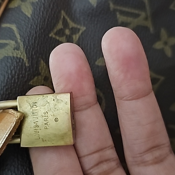 Louis Vuitton Logo Print Speedy 45 Handbag - Picture 4 of 16